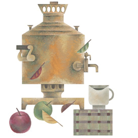 Самовар для компании "Нитка"