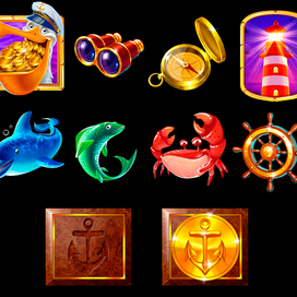 Иконки для слот игры