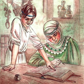 Иллюстрация к книге "Рыцарский меч"