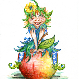 Яблочная фейка