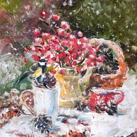 Завтрак синички