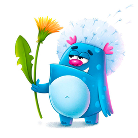 Монстр-одуванчик