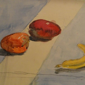 айва, манго и банан