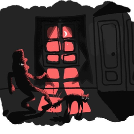 Иллюстрация к детской книге.