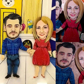 портретные куклы