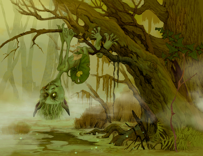 Кикимора болотная