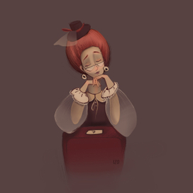 вдохновленная театралка