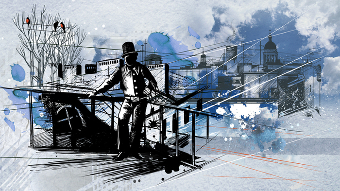 №4 серия иллюстраций для титров теле-сериала