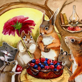 День рождения бурундучка