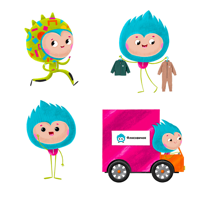 Маскот Флисовичок