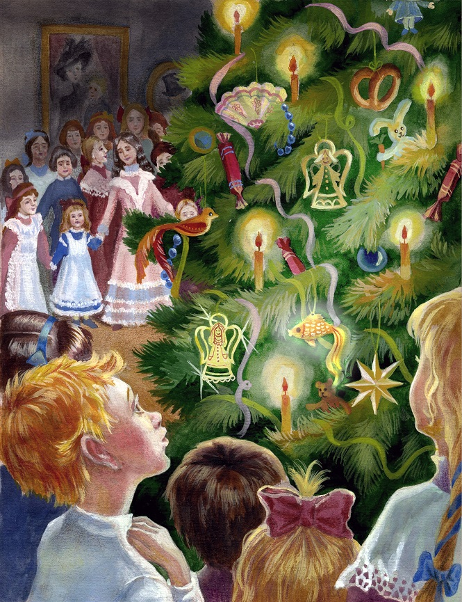 Рождественская елка,чудеса случаются!