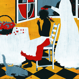  Иллюстрация - 8 к сказке Х.К. Андерсена "Снежная королева" 