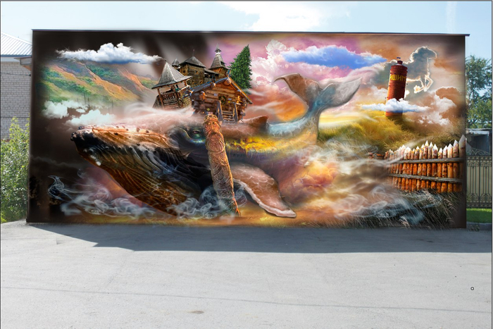 эскиз росписи