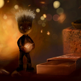 Райфолли (печной человечек) по имени Кивихилли