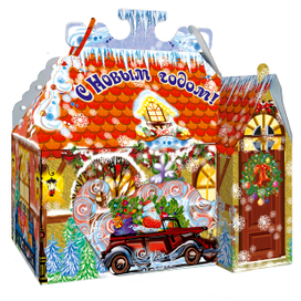 Коттедж новогодний