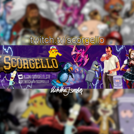 Шапка канала на Твиче