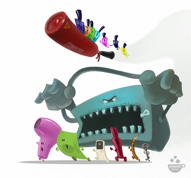 И как только в мою сумочку попадает все ненужное???