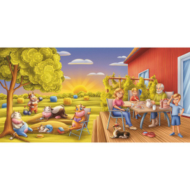 Вечер на ферме