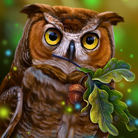 Дубовая веточка