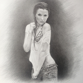 Фотомодель Шантель 