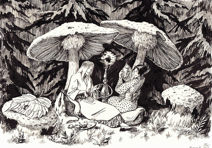 Грибной лес