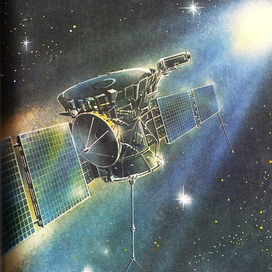 Один из межпланетных космических аппаратов исследующих космос.