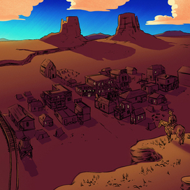 Дикий запад #2