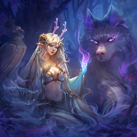 Lunaria the Forest Spirit