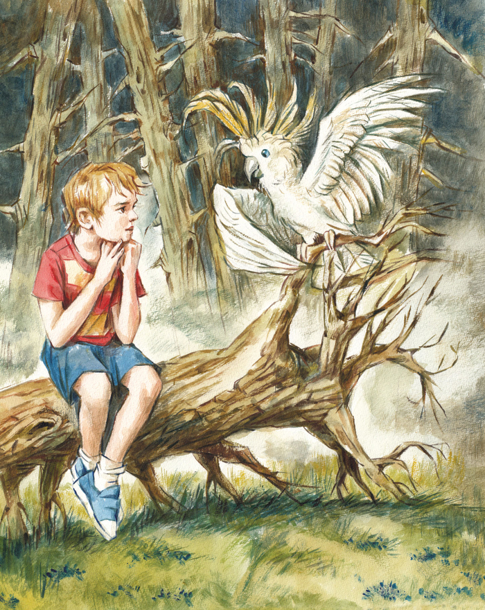 Встреча в лесу. К сказочной повести. 