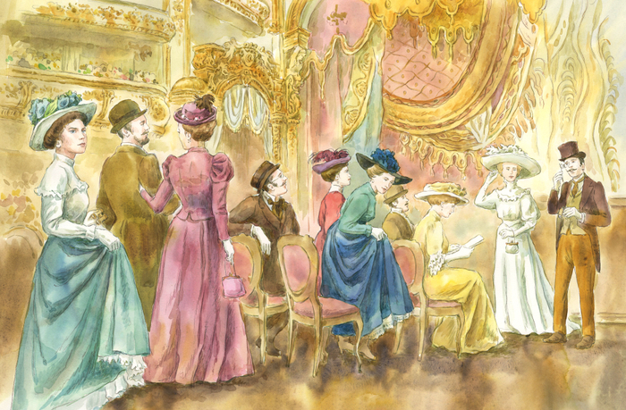 В театре. Книжка о балерине Анне Павловой