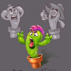 стикеры "Катусенок"