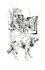 полосная иллюстрация Ж.Сименон "Цена головы"