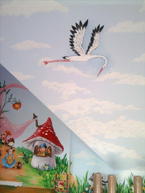 Детская по собственным эскизам.Киев. Жилой комплекс "Конык", д. Чапаевка