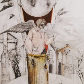 Ангел на крыше