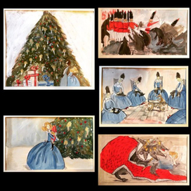 Иллюстрации к сказке "Щелкунчик и мышиный король"