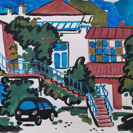 серия "Одесские дворики"