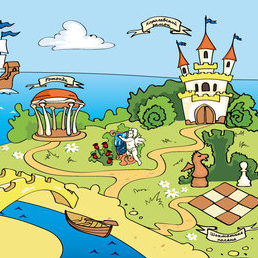 Карта сказочной страны