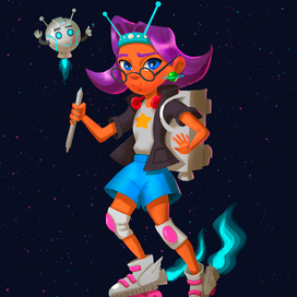 Космическая путешественница 