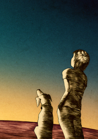 Картинка для обложки детской книги.