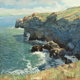 Крым. Скалы у Казантипа