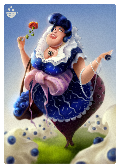 с черничкой вкуснее