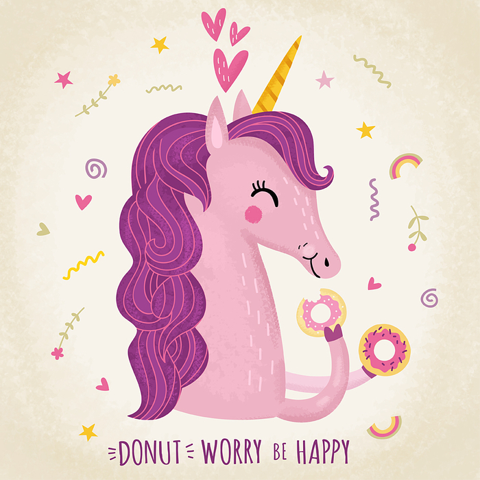 Не волнуйся, съешь пончик :)