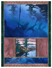 Blacky and the glasier  (Блэки и ледник) обложка, обратная сторона