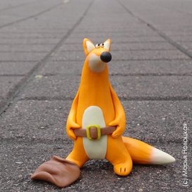 Лис в городе