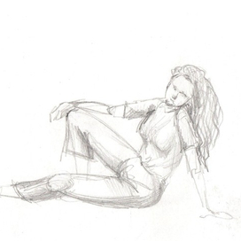 ДЕВУШКА С РАСПУЩЕННЫМИ ВОЛОСАМИ