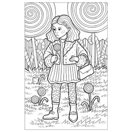 Иллюстрация для раскраски