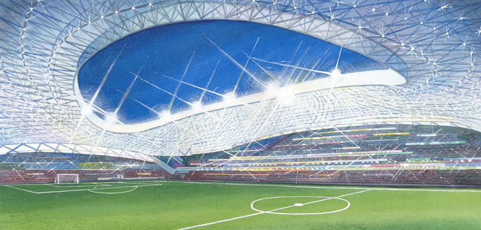 Фон для игры. Стадион