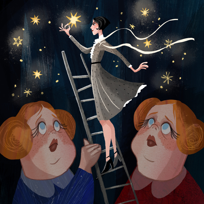 Иллюстрация для книги "Мэри Поппинс"