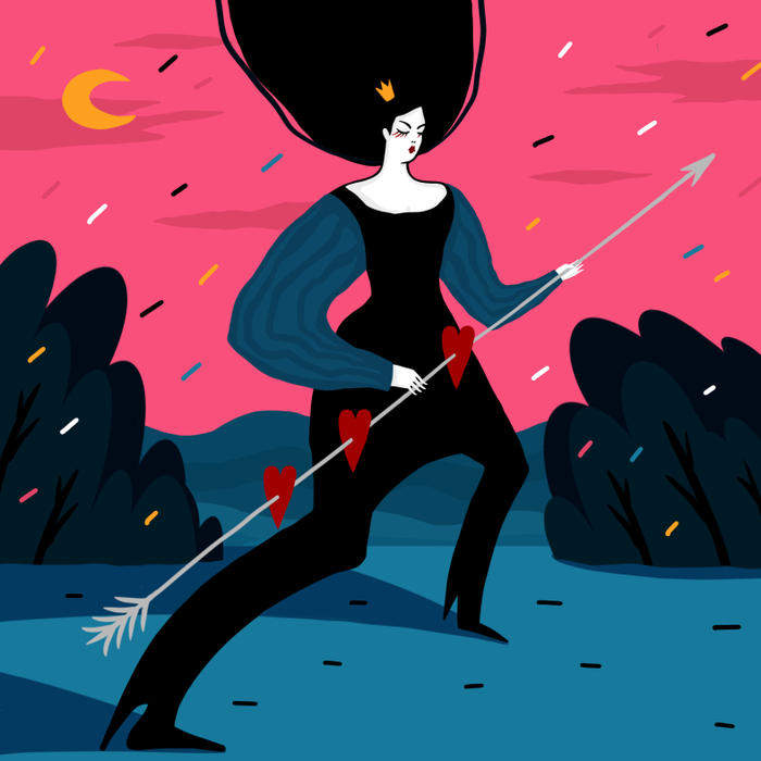 Девушка со стрелой 