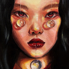 портрет маслом 